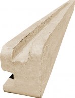 Betoneckpfeiler für 2,0 m Zaun (280 cm)